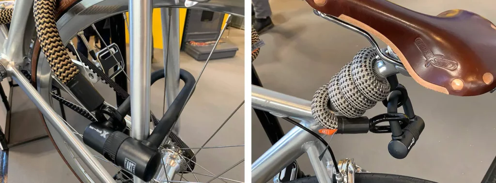 Places to Put Your Bike Locks When Riding