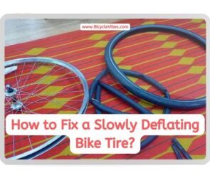 How to Fix a Slowly Deflating Bike Tire