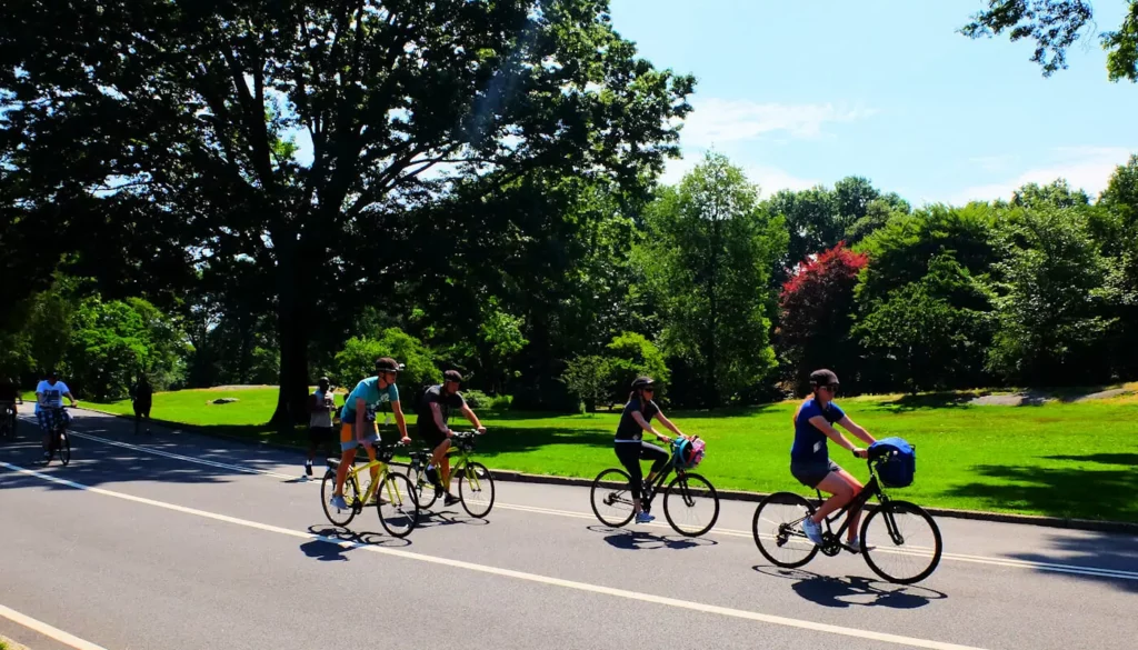 Central Park Cycling