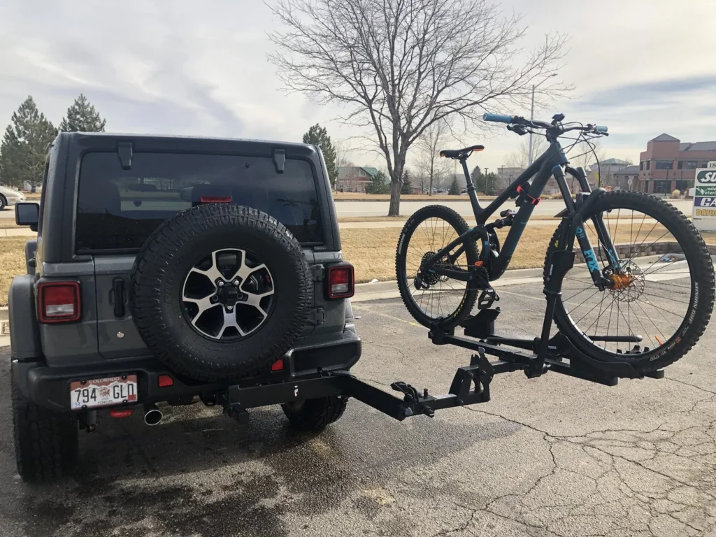 How To Pack A Mountain Bike In A Jeep Wrangler